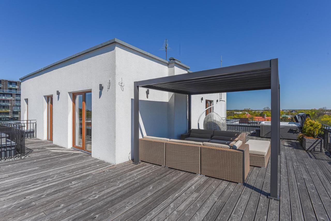 Apartament Sea View Penthouse Terrace Palanga Old Town Zewnętrze zdjęcie