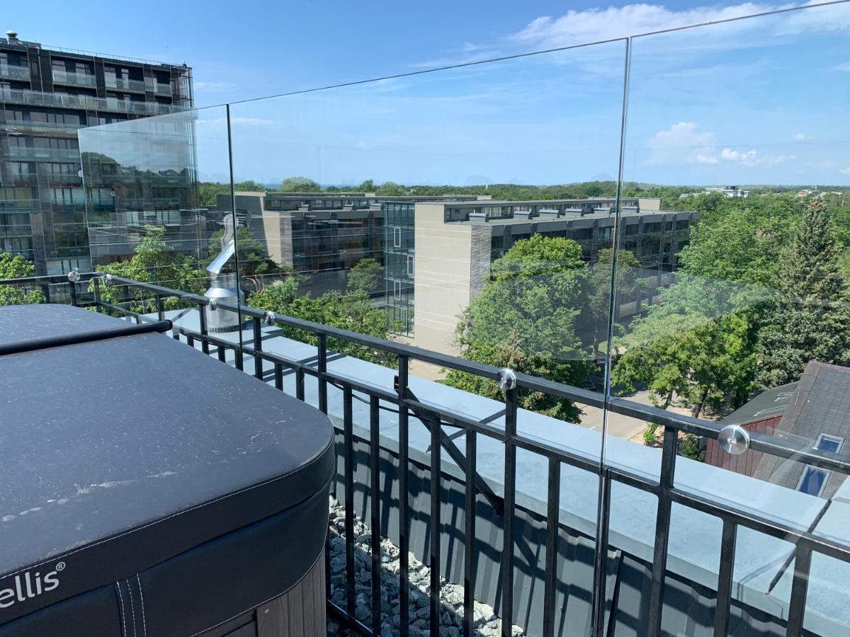 Apartament Sea View Penthouse Terrace Palanga Old Town Zewnętrze zdjęcie