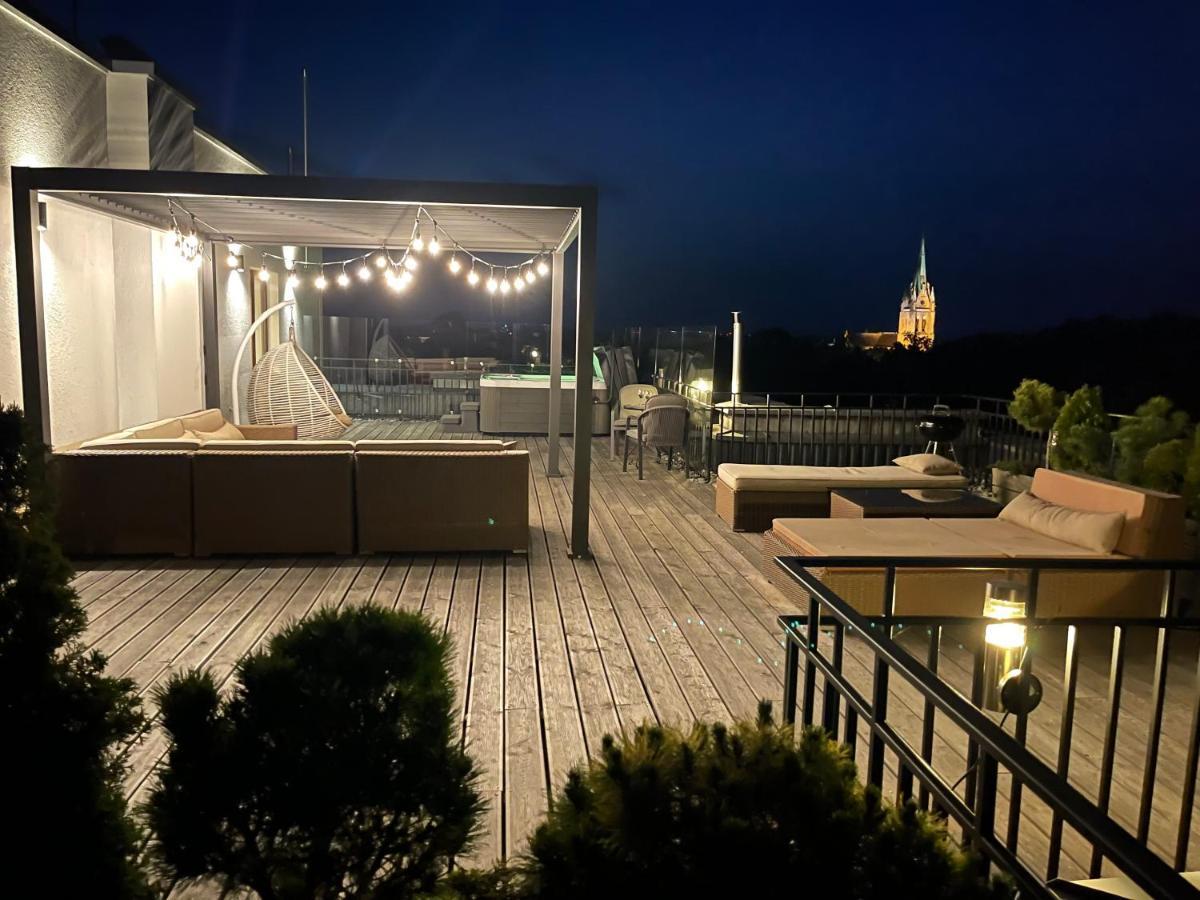 Apartament Sea View Penthouse Terrace Palanga Old Town Zewnętrze zdjęcie