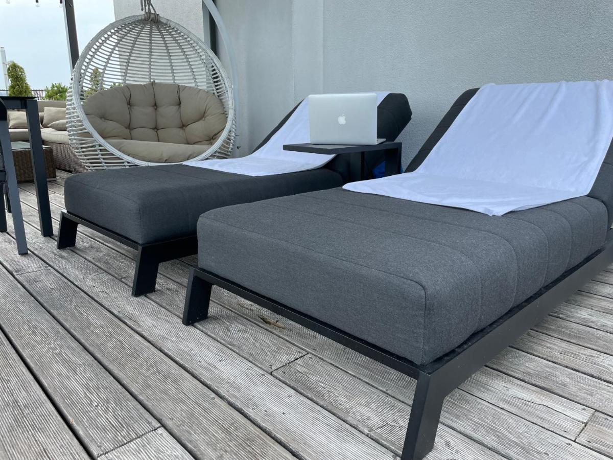 Apartament Sea View Penthouse Terrace Palanga Old Town Zewnętrze zdjęcie