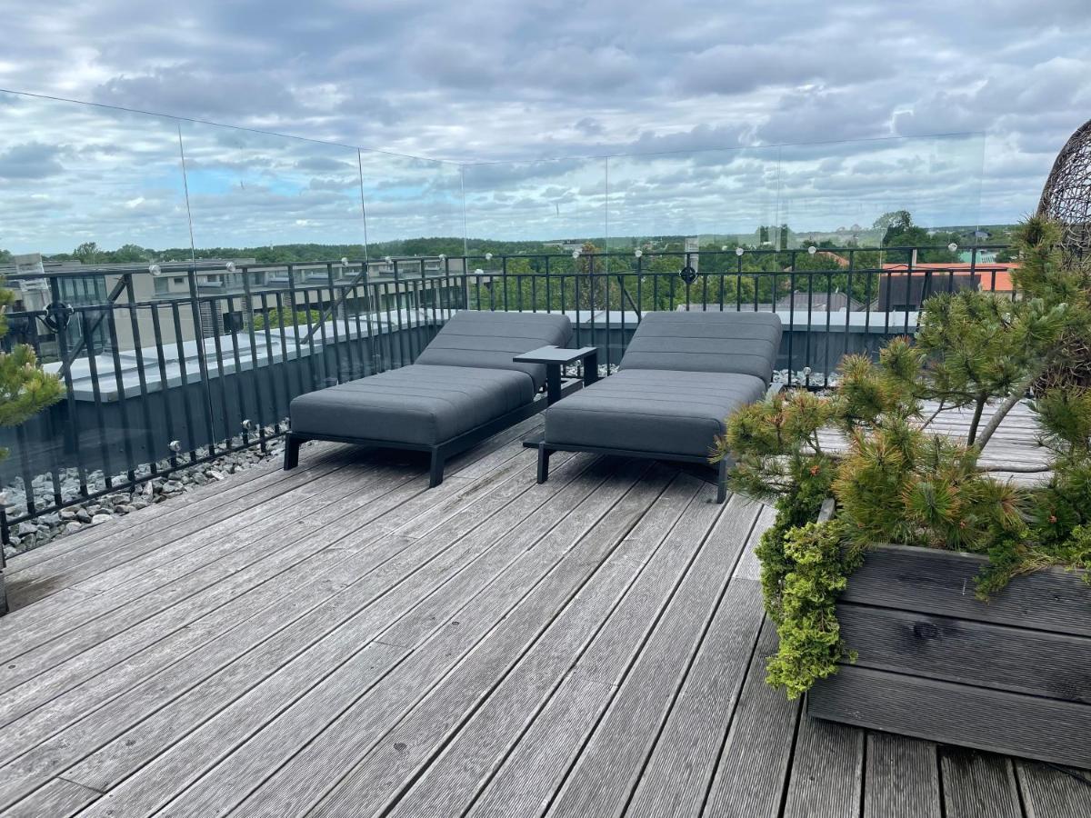 Apartament Sea View Penthouse Terrace Palanga Old Town Zewnętrze zdjęcie