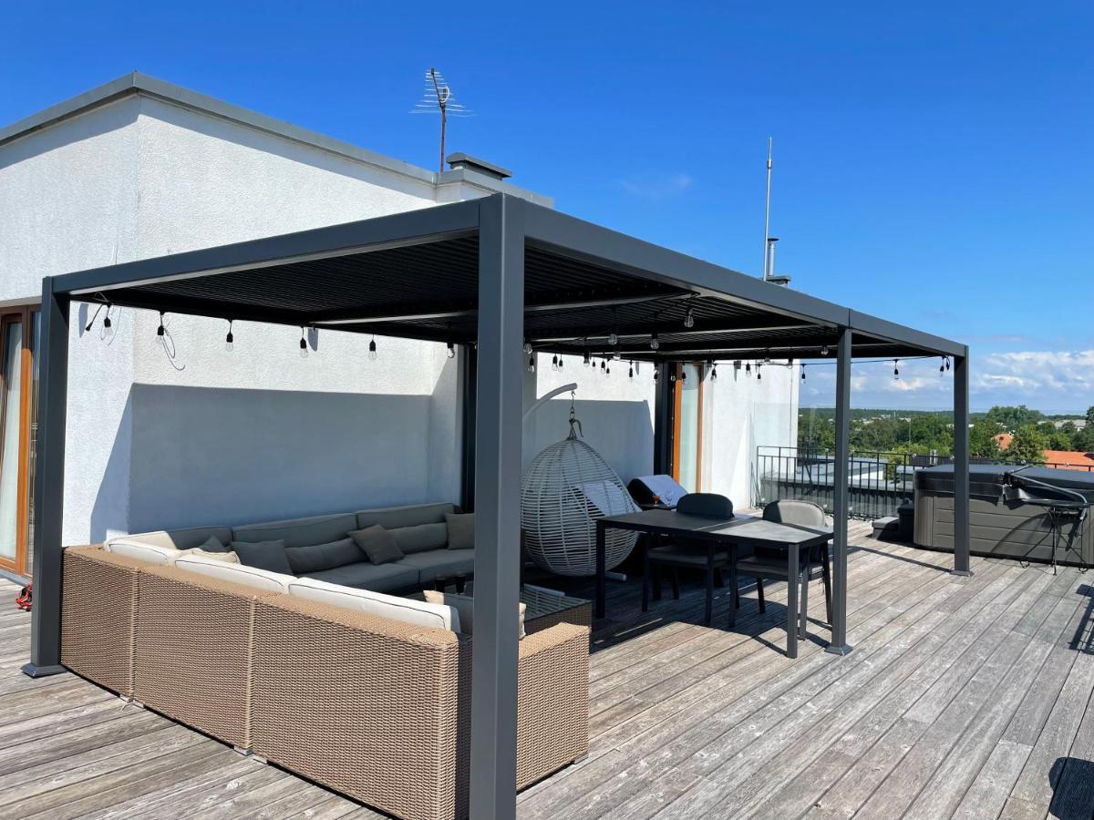 Apartament Sea View Penthouse Terrace Palanga Old Town Zewnętrze zdjęcie